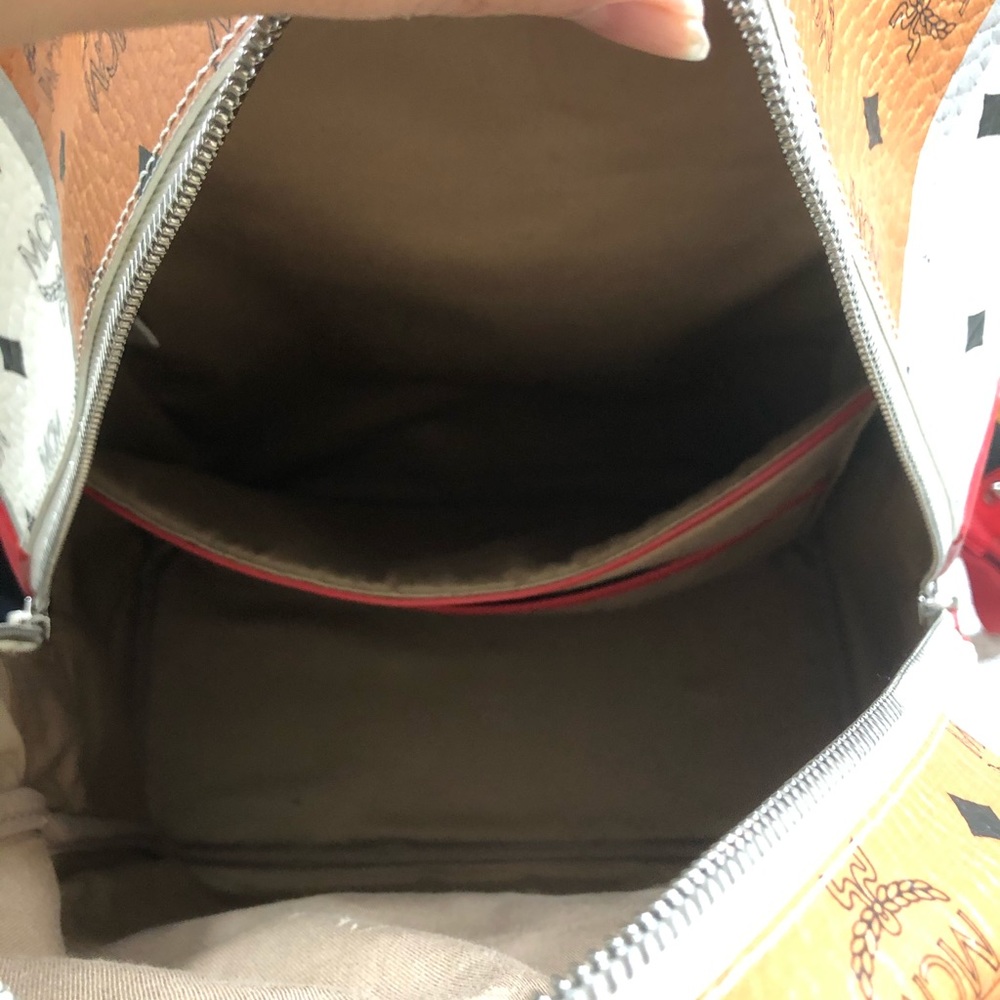 Large Authentic Mcm Back Pack In Perfect Condition - image 5